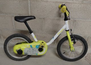 Bici infantil 14' con pedales