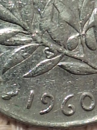 1 Franco 1960 Francia - Rara