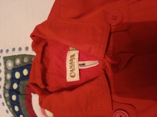Chaqueta roja 18 meses