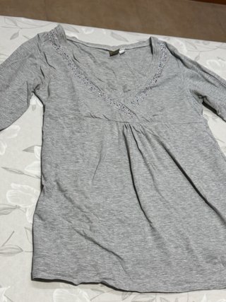 Lote Ropa Premamá Azul y Multicolor