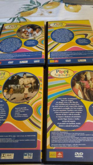 Pippi Calzelunghe DVD - 4 Titoli
