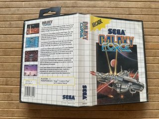 Galaxy Force - Sega Master System Arcade