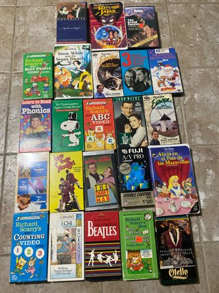 Lote Películas VHS Variadas