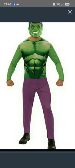 Disfraz Hulk Rubies Talla M