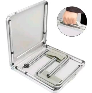 Mesa plegable camping + 4 taburetes