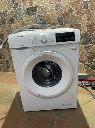 Lavadora Hisense Blanca
