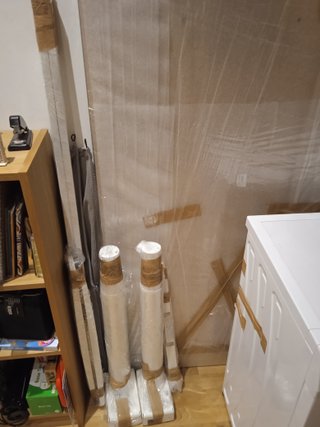 Escritorio Elevable IKEA Bekant verde azulado