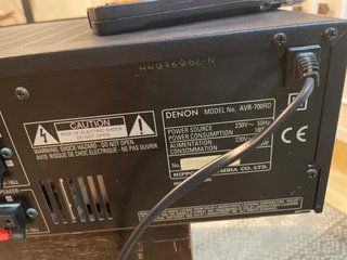 Receptor Denon AVR-700 RD Negro