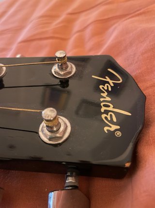 Fender CD-60 BK-DS-V2 Guitarra Acústica Negra