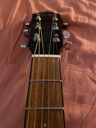 Fender CD-60 BK-DS-V2 Guitarra Acústica Negra