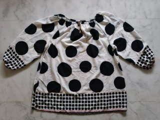 Blusa Lunares Mujer Talla XXXL