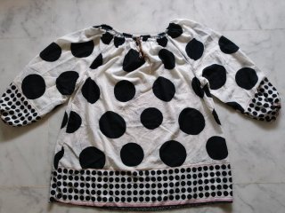 Blusa Lunares Mujer Talla XXXL