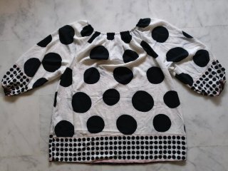 Blusa Lunares Mujer Talla XXXL