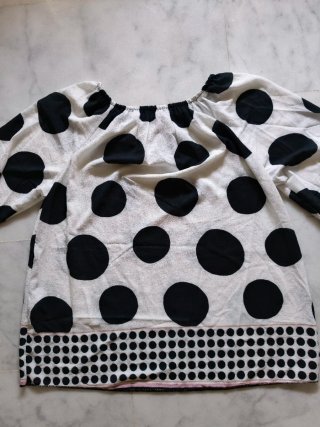 Blusa Lunares Mujer Talla XXXL