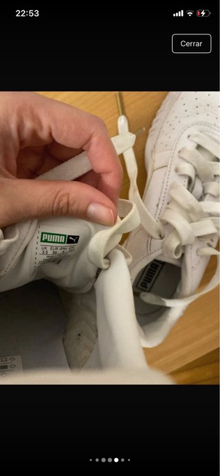 Zapatillas Puma Blancas Talla 36