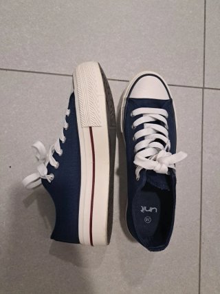 Zapatillas deportivas mujer azul talla 38