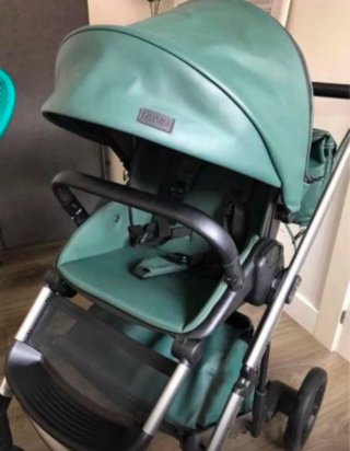 Bolso de bebé verde