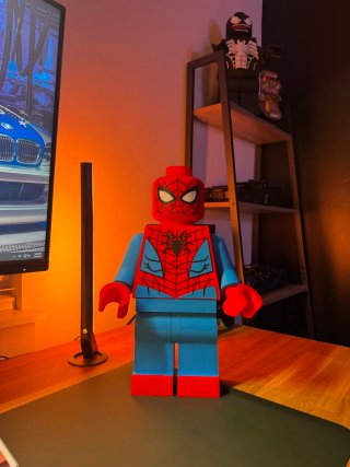Figura Spiderman Clásico Modular 16