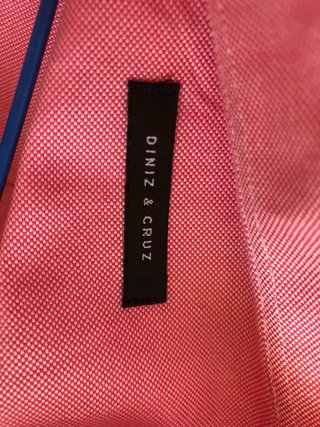 Camisa Diniz&Cruz rosa hombre
