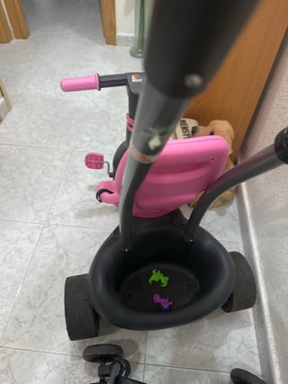 Triciclo de paseo rosa