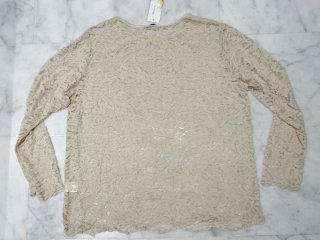 Blusa Encaje Mujer Made In Italy Nueva