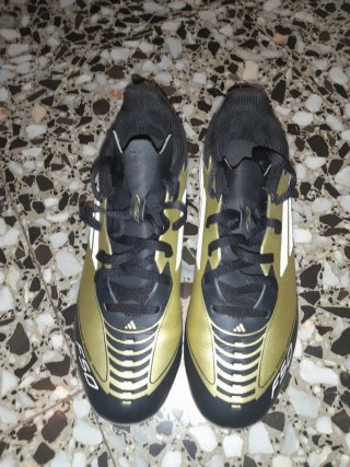 Zapatillas Fútbol Adidas F50 Oro/Negro