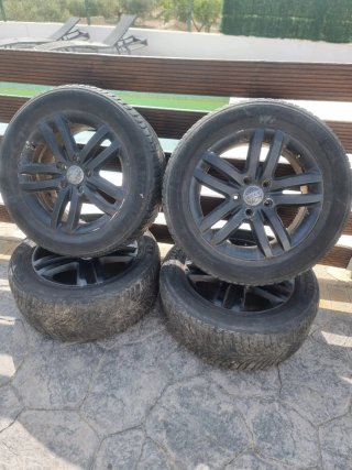 4 Llantas 18'' 5x130 + Neumáticos 255/55R18
