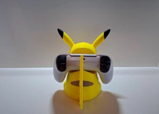 Soporte Mando PS5, XBOX, SWITCH Pikachu