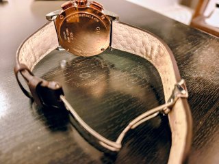 Reloj Gucci Hombre Negro/Dorado