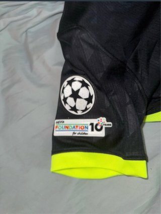 Camiseta ATM 26-27 Nike Negra y Amarilla