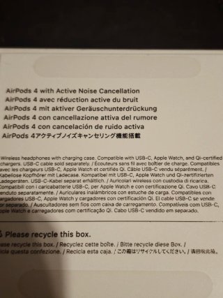 Airpods 4 con cancelación de ruido