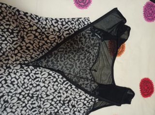 Abitino Tally Weijl bianco e nero con tulle - 38