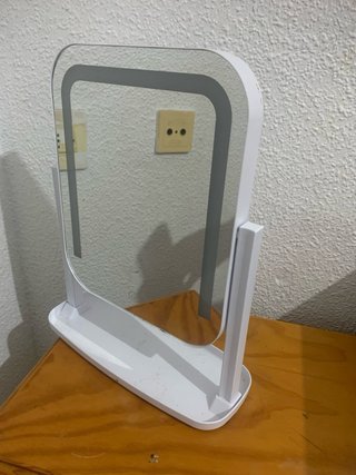 Tocador de mesa con luz LED