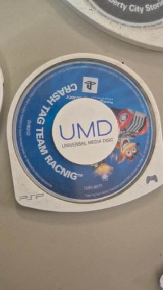 Crash Tag Team Racing PSP UMD