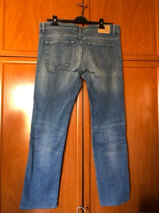 Pantalón vaquero Boss hombre azul