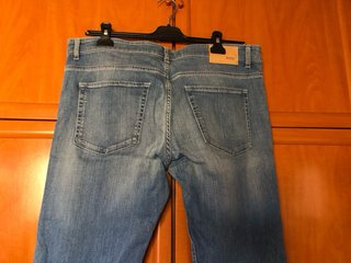 Pantalón vaquero Boss hombre azul
