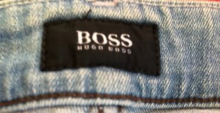 Pantalón vaquero Boss hombre azul