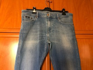 Pantalón vaquero Boss hombre azul