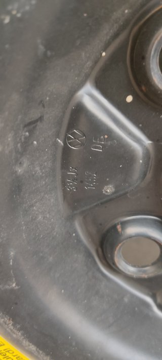 Rueda de repuesto de emergencia tipo galleta