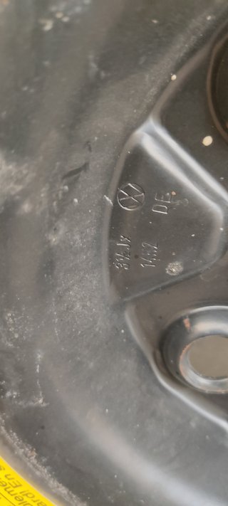 Rueda de repuesto de emergencia tipo galleta
