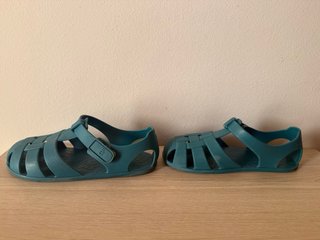 Cangrejeras Monneka Whale Teal Infantil