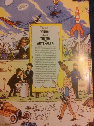 TINTIN Y EL ARTE ALFA (de YVES RODIER y HERGÉ)