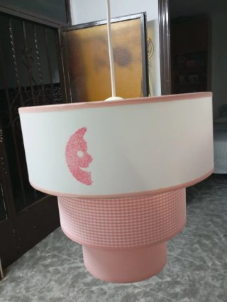 Lámpara infantil 3 niveles rosa