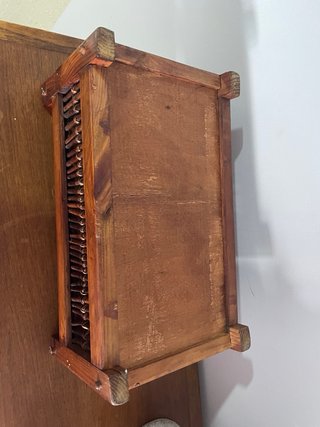 CON REGALO Cuna o Cesta de madera maciza vintage