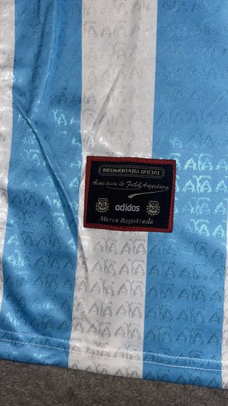 Camiseta Retro Argentina Adidas 1994