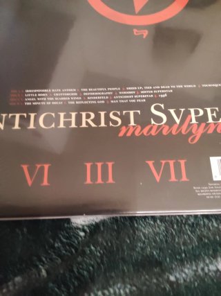 Marilyn Manson Antichrist Superstar 2LP 180g Vinil