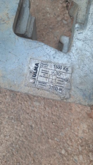 Pinza Gancho Encofrado Ulma