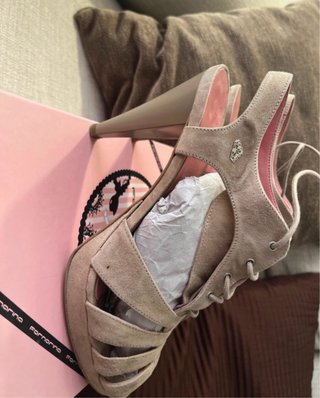 Sandalias Fornarina Talla 37 Beige