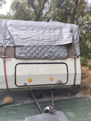 Caravana Kanus buen estado con avance y cocina