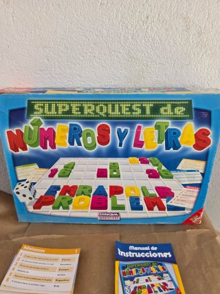 Juego Superquest Números y Letras